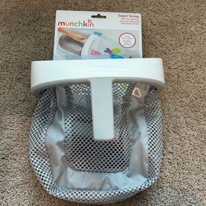 Munchkin White and Gray Bath Toy Organizer